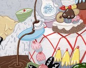 Sweetopia - Archival Fine Art Print 6x6