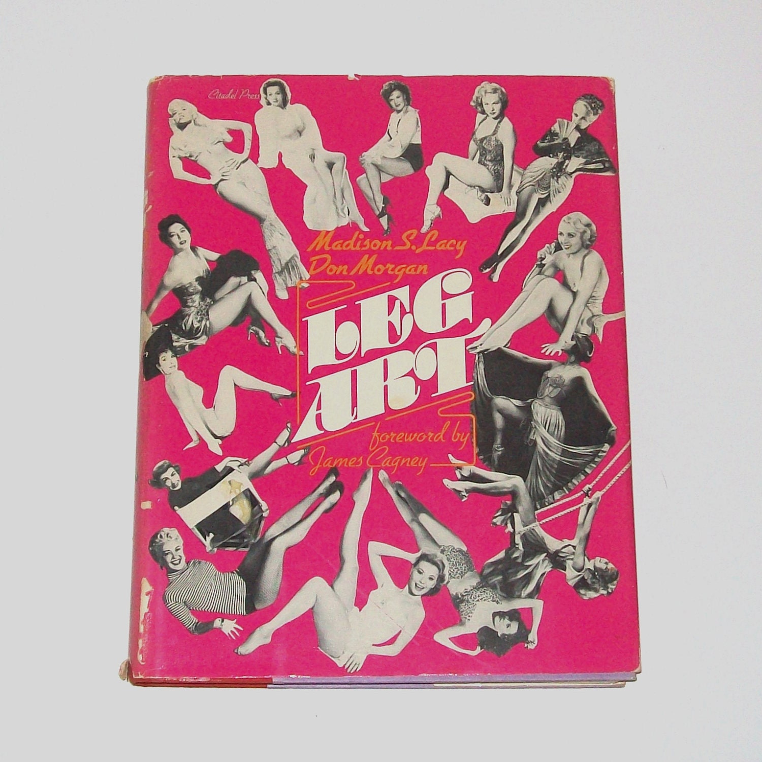 1980s Leg Art book / 80s photography book / Leg Art Glamour Girl Hardcover Book