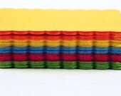 Scalloped Square Paper Die Cuts in  South Beach