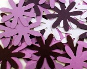 Paper Die Cut Flowers  in  Oopsie Daisy   Purple Passion