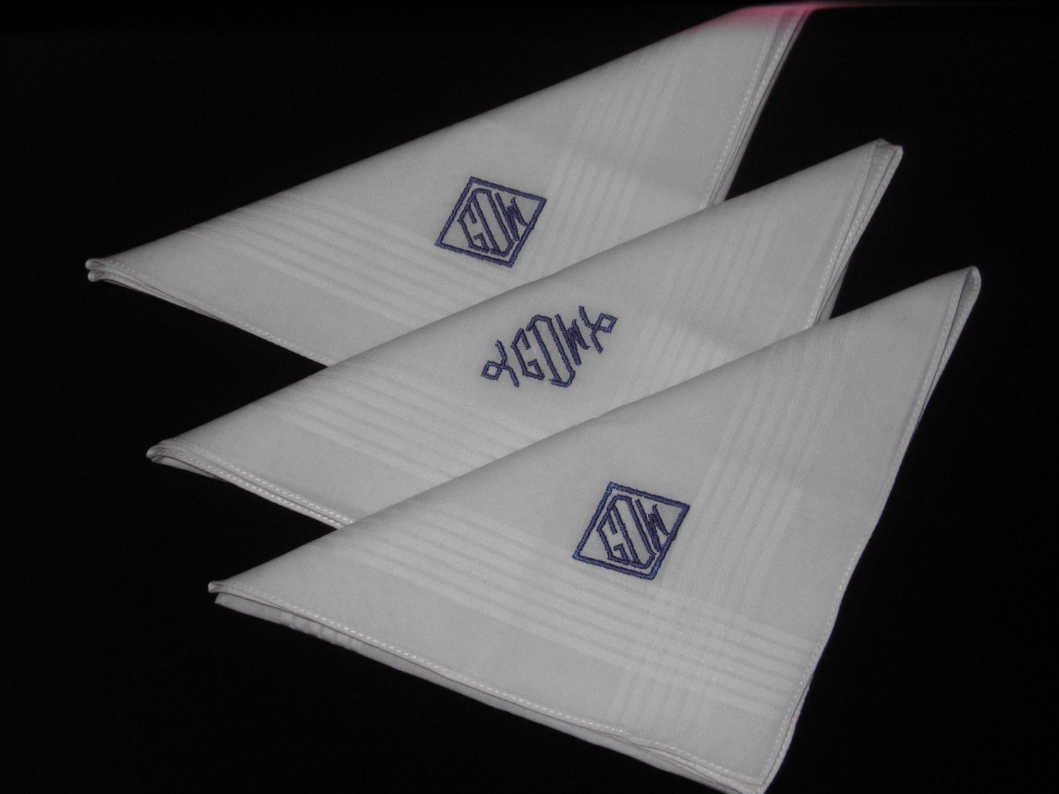 Monogrammed Handkerchiefs