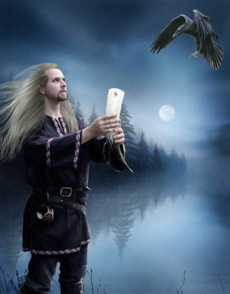 Custom made Mens Ritual Tunics with Celtic trim- twill