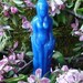 Female OR Male Candle for Spellwork and ritual - BLUE
