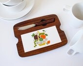 Vintage cutting tile, cheese board