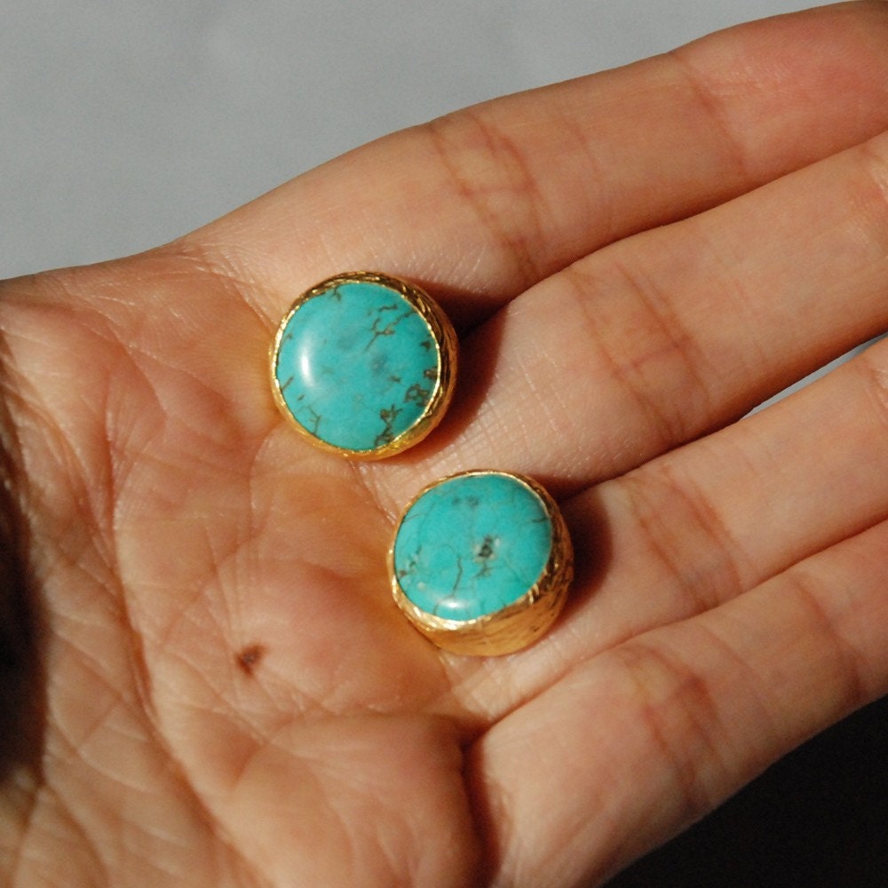 Turquoise Stud Earrings