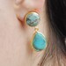Angelina Style Turquoise Earrings