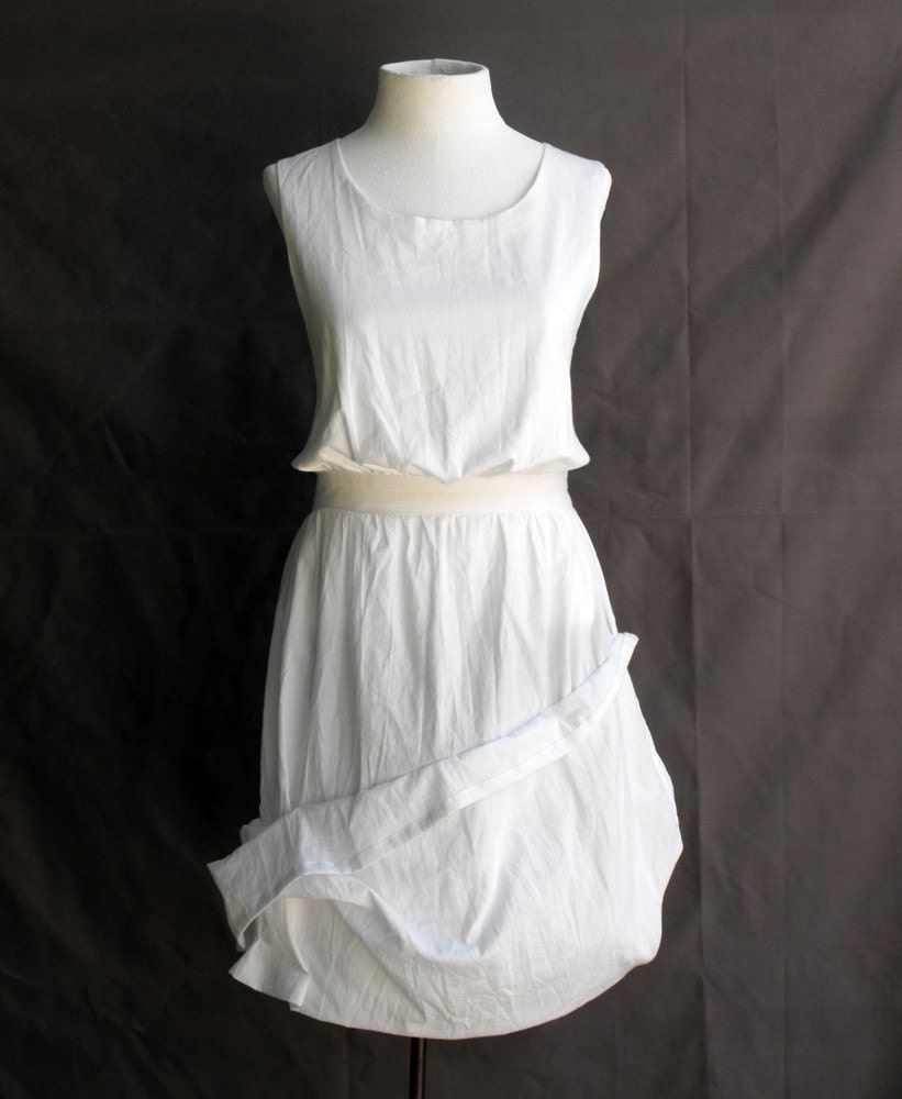 DA DA White Bubble Dress