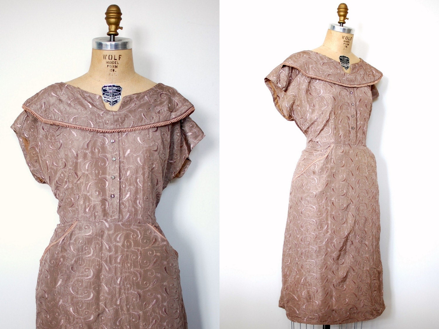 vintage 1950s So This is Love Dress (50s)
