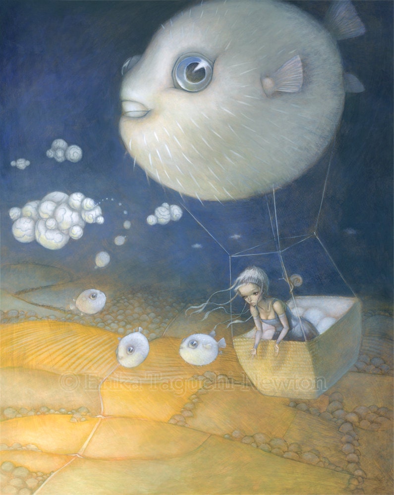 Blowfish Dream - 8x10 Fine Art Print