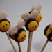 Custom Bumblebee Cupcake Toppers