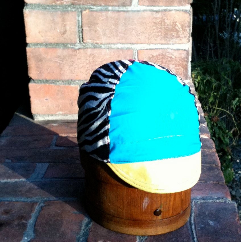 1983 is calling Cotton Handmade Cycling Cap 1980s DANCE PARTY on your bike
