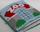 To the Zoo - ePattern for a Toddler's Quiet Book