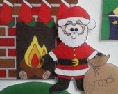 Night Before Christmas - ePattern for Print and Play Felt Figures