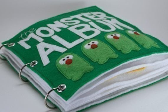The Monster Album - ePattern for a Child's Quiet Book