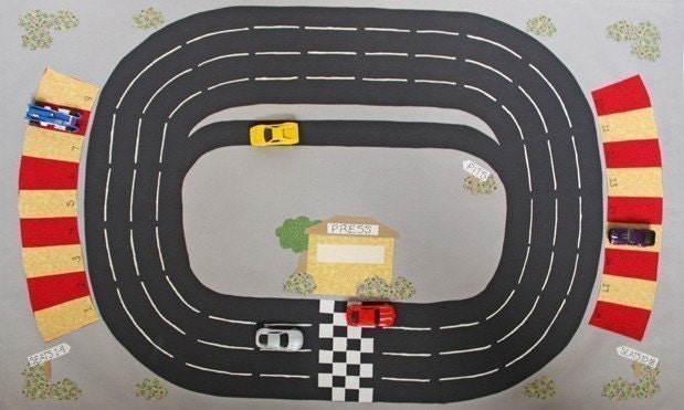 All of Toy Car Town - 4 ePatterns for Toy Car Play Mats