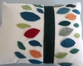 Pillow Cover - Seasonal Tree - Wool Applique