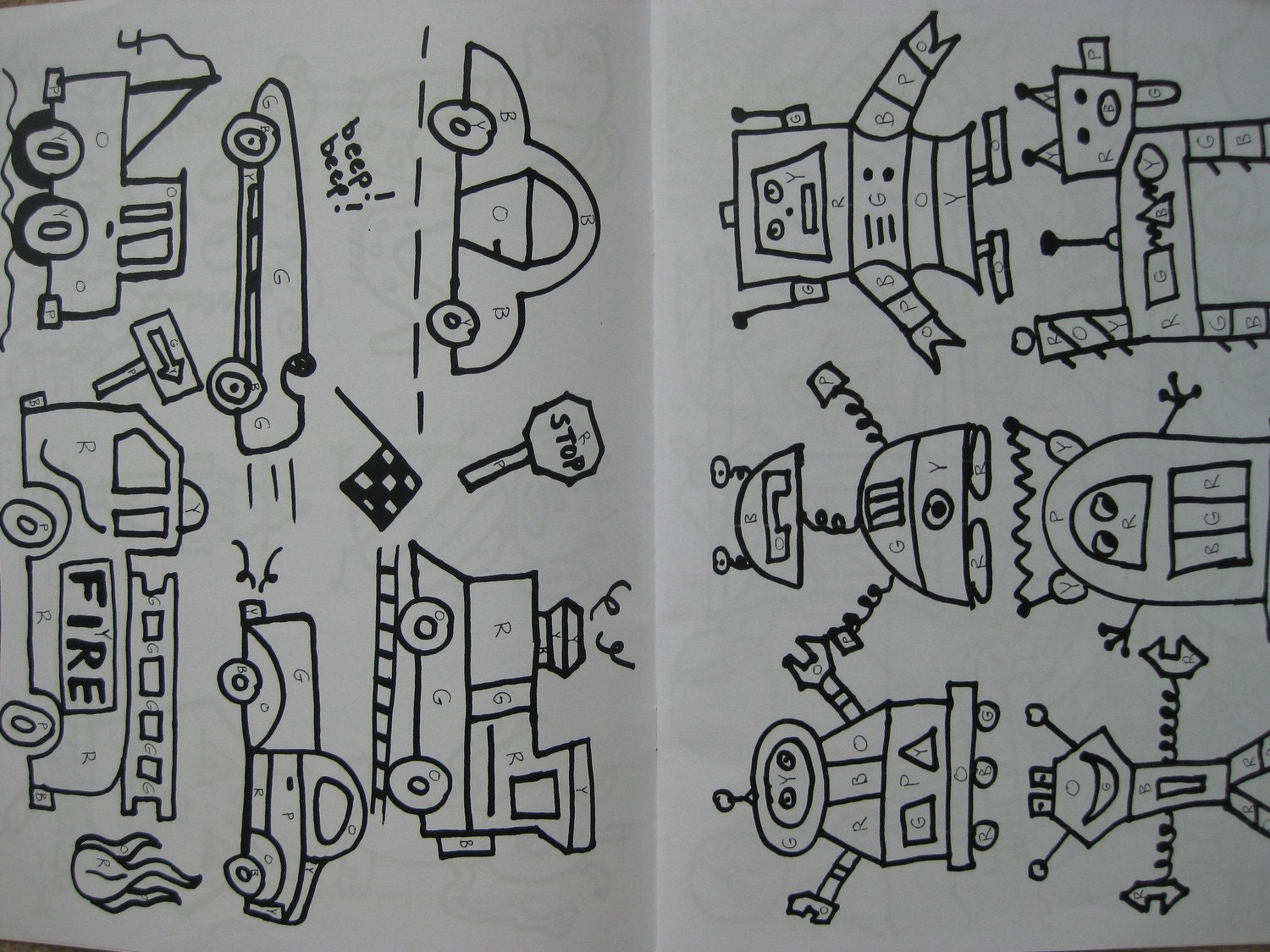 Coloring Activity Book