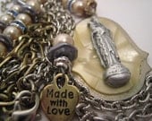 Religious Rosary Devotion Necklace Series Our Lady Mother Mary
