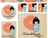 Custom Etsy Business Set