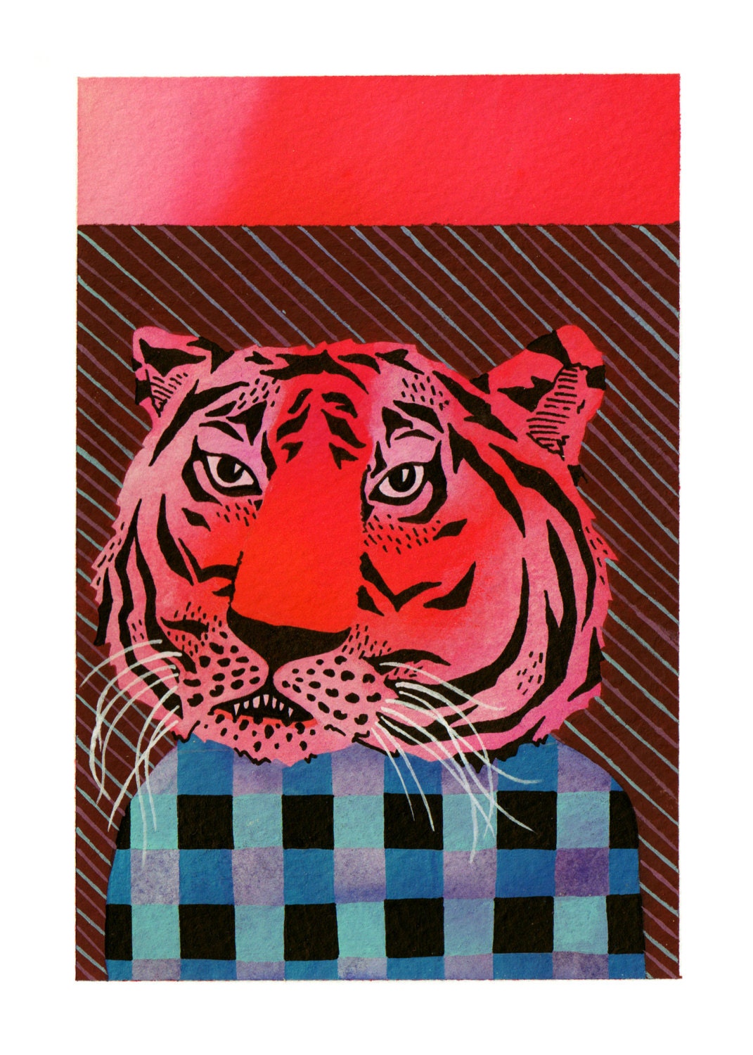Seymour the Tiger - Original Painting