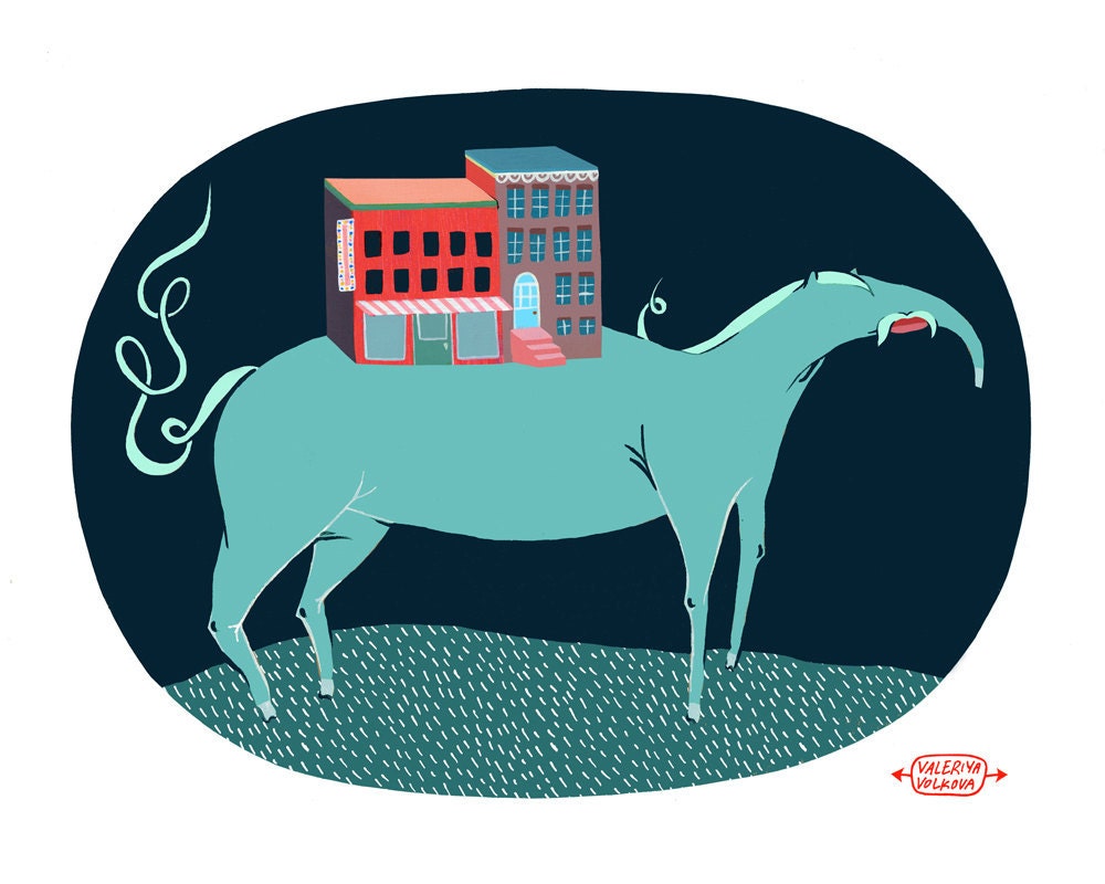 Beast Giclee Print