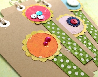 Flower Tags - Sunny Patch