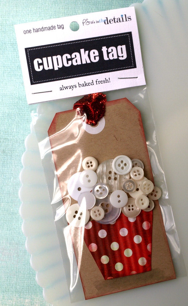 Cupcake Tag