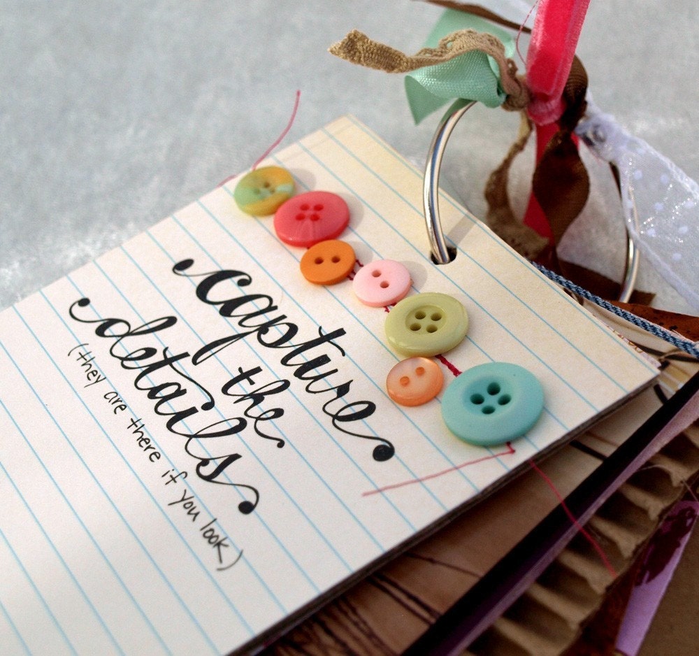 Reserved Listing for katkins - Capture the Details Mini Album