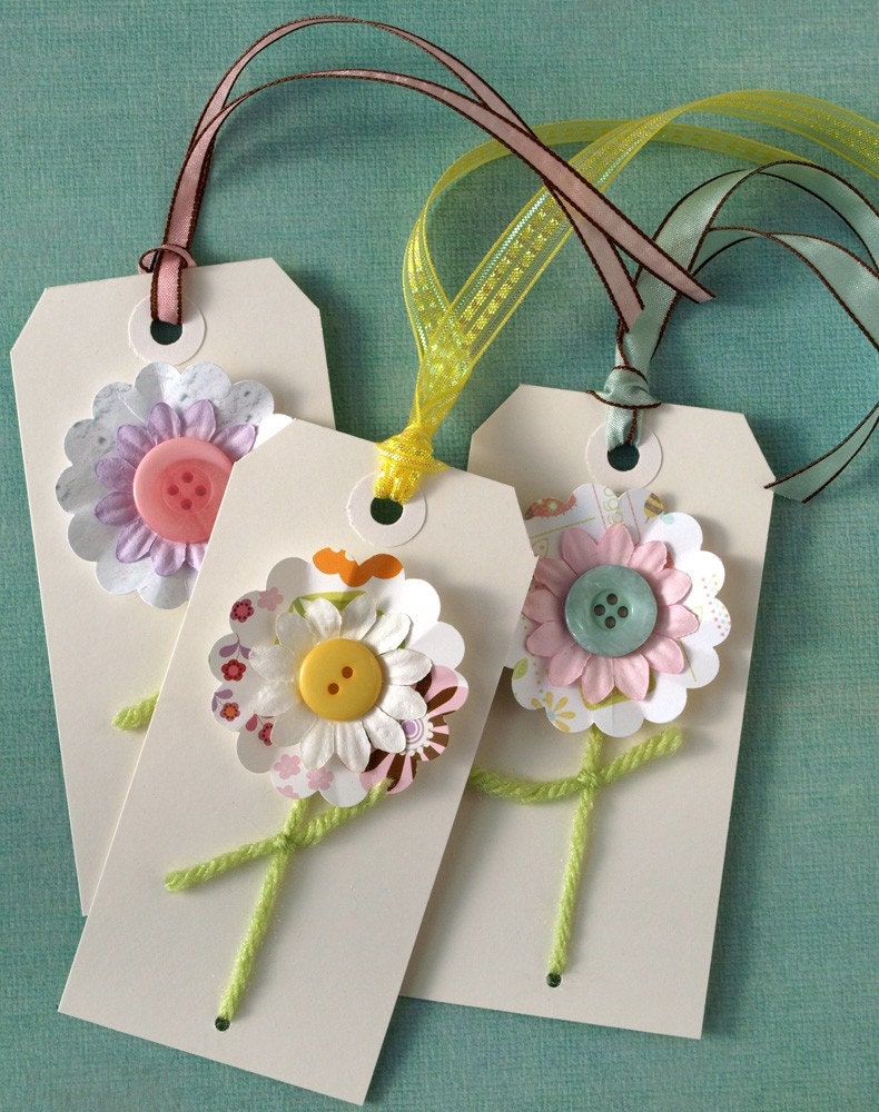 Flower Tags - Spring Breeze