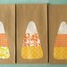 Halloween Treat Bags - Candy Corn Design