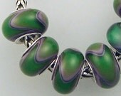 Green Lilac Armadillo - Troll / Bracelet Bead
