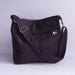 Sale - Deep Purple Canvas Bag - Shoulder bag, Diaper bag, Messenger bag, Tote, Travel bag, Women, Zipper - FAYE