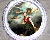 Saint JOAN of ARC Frame Pendant