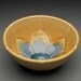 Blue and Gold Lotus Bowl