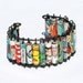 Paper Bead Jewelry- Upcycled Comic Book Bracelet Cuff