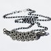 Guitar String Jewelry- Upcycled Silver and Gunmetal Necklace