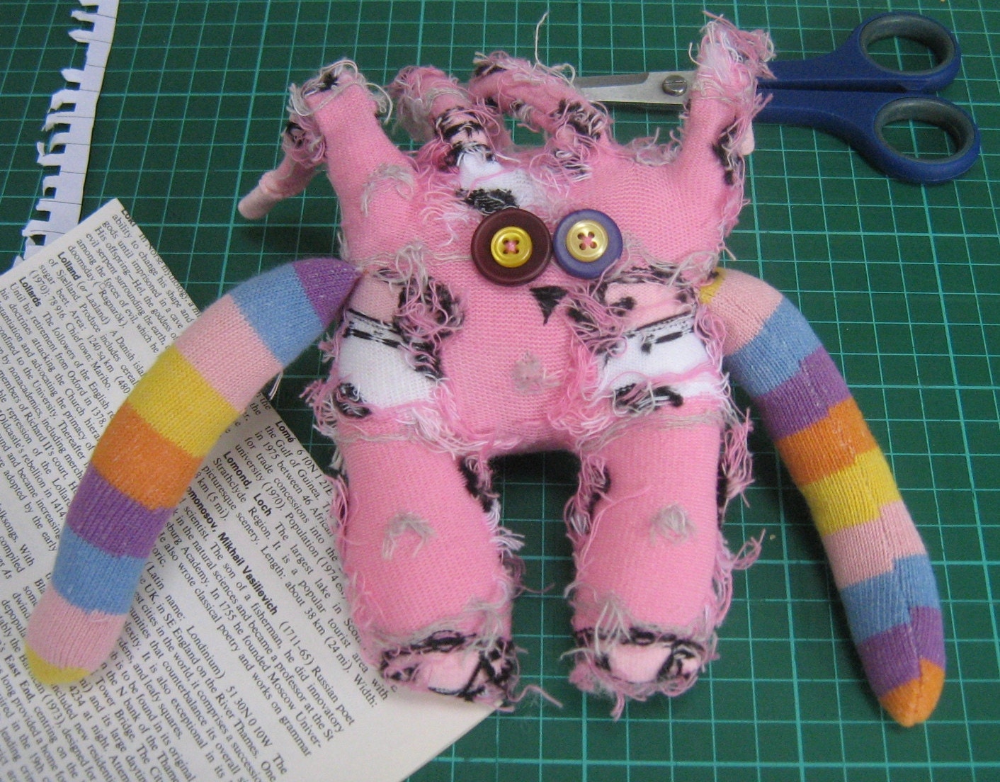 Humperdinck, a sock monster