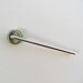 Bobby Pin Millefiori Fused Glass Accessories Handmade Minnesota Artisan Handcrafted Hair Accessory Green As Grass