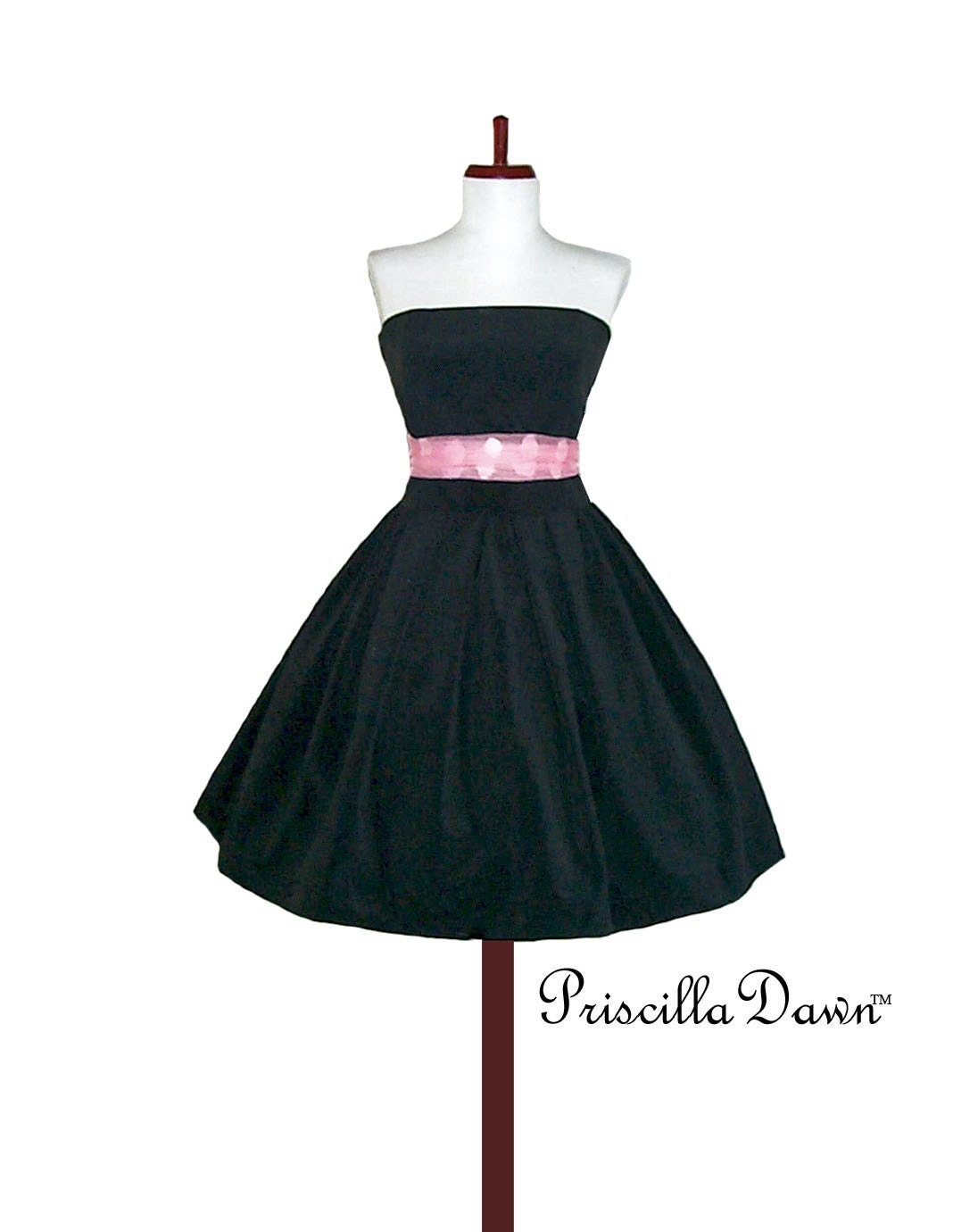 Little Black Party Dress Custom in your size
