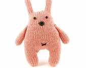 Chester the Bashful Bunny Knitting Pattern Pdf INSTANT DOWNLOAD