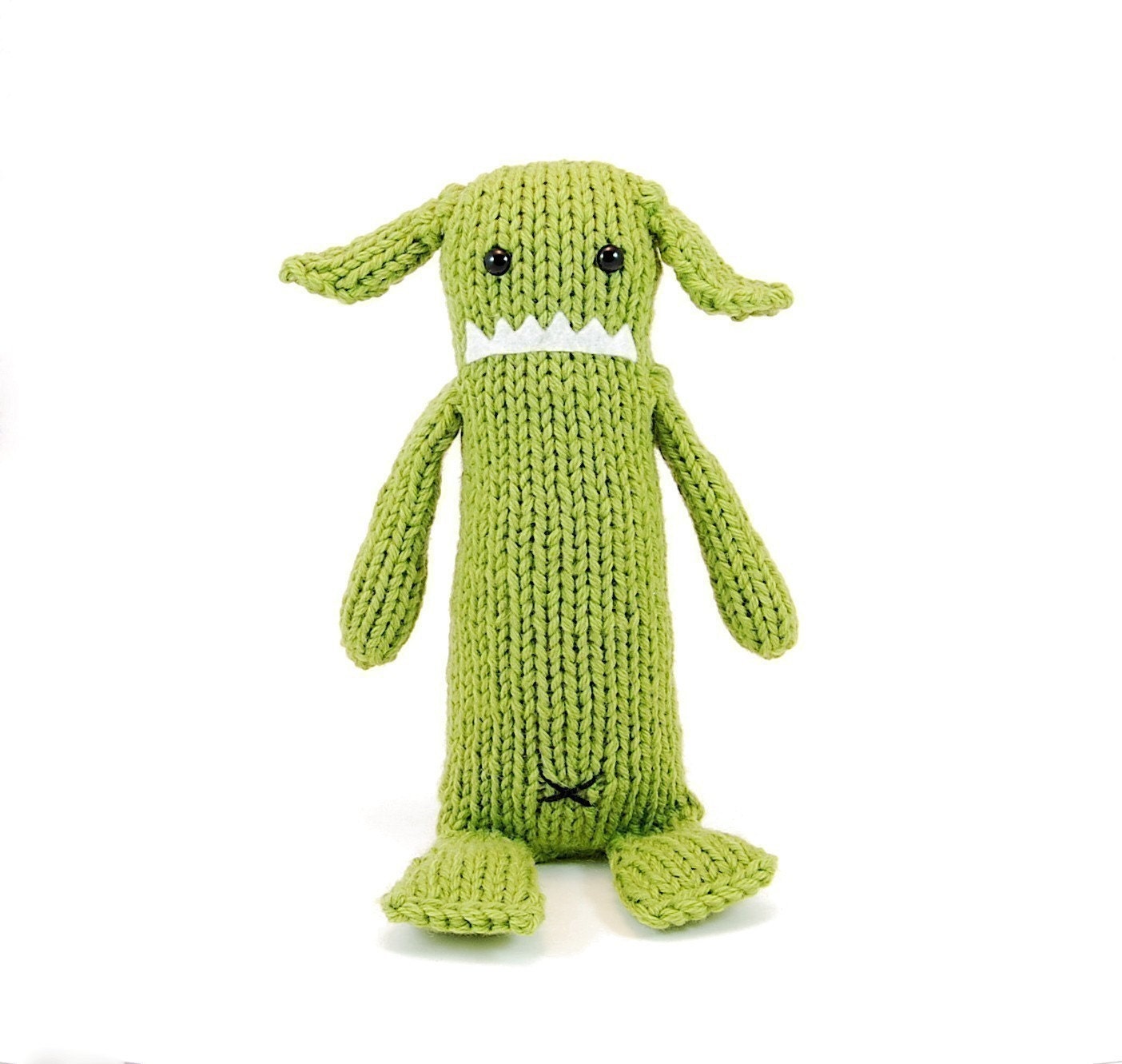 Albert the Absent-Minded Monster Knitting Pattern Pdf INSTANT DOWNLOAD