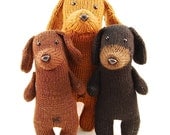 Tofu the Gentle Dachshund Knitting Pattern Pdf INSTANT DOWNLOAD