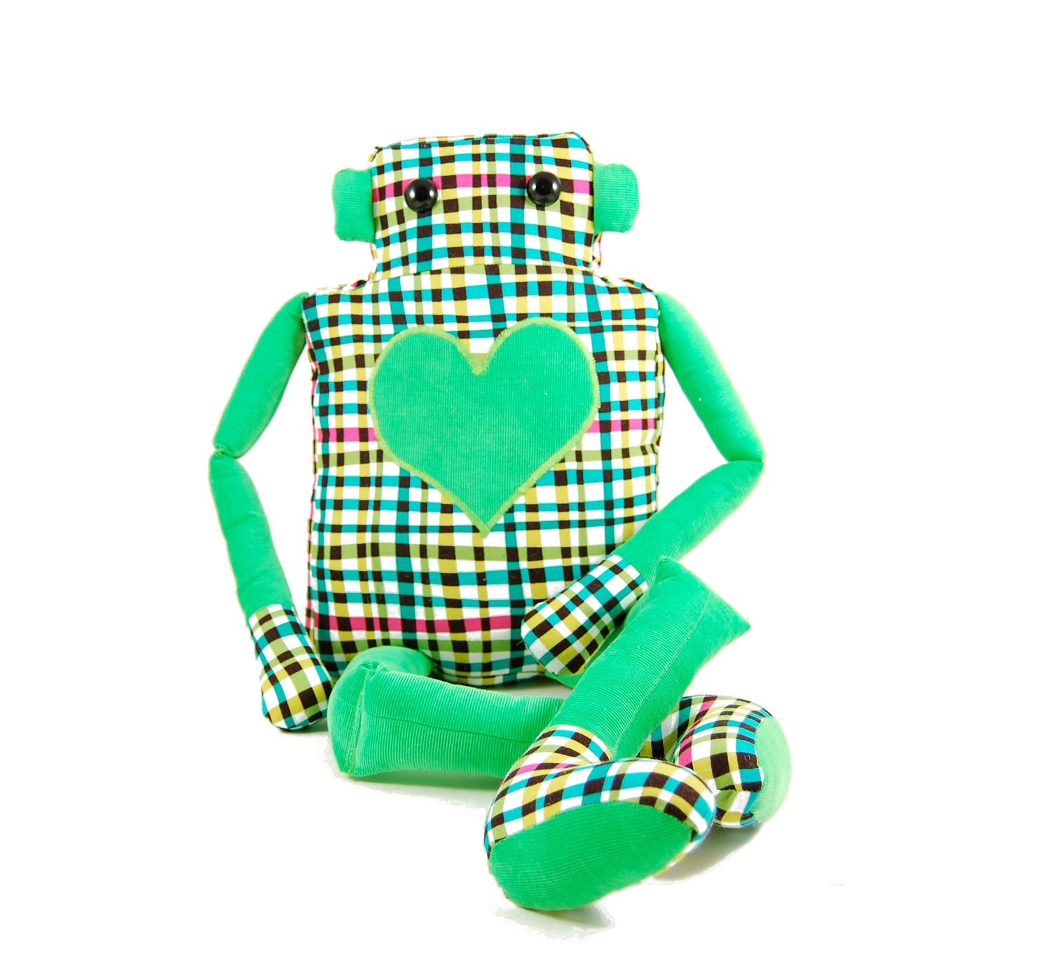 Rupert the Robot Sewing Pattern PDF INSTANT DOWNLOAD