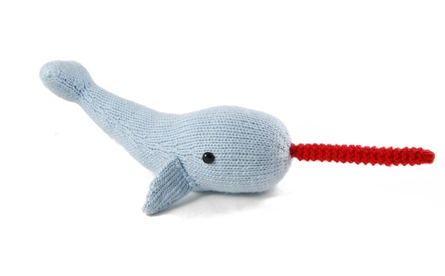 Napoleon the Nervous Narwhal Knitting Pattern Pdf INSTANT DOWNLOAD