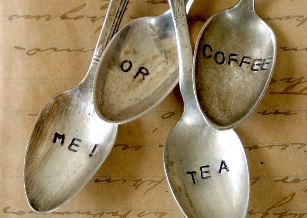 Tea Party Demitasse Stir Spoons Vintage Silverware