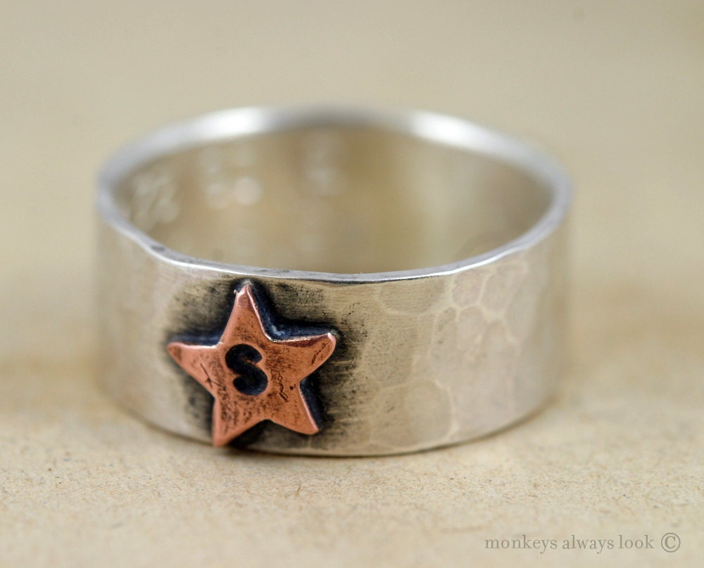Personalized Star Ring