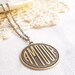 maybe someday - french amour vintage style necklace.
