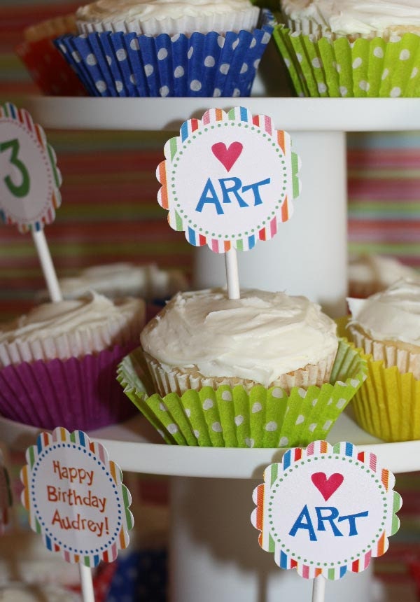Art pARTy Printable Invitation - As Seen On Parenting.com