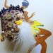 Josephine Baker Burlesque - Animal Print Beadwoven Wrist Cuff