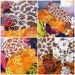 Big Top Giraffe - Animal Print Beadwoven Wrist Cuff